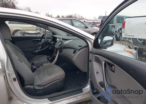 2013 Hyundai Elantra Gls z USA, uszkodzony, nr VIN KMHDH4AEXDU018009